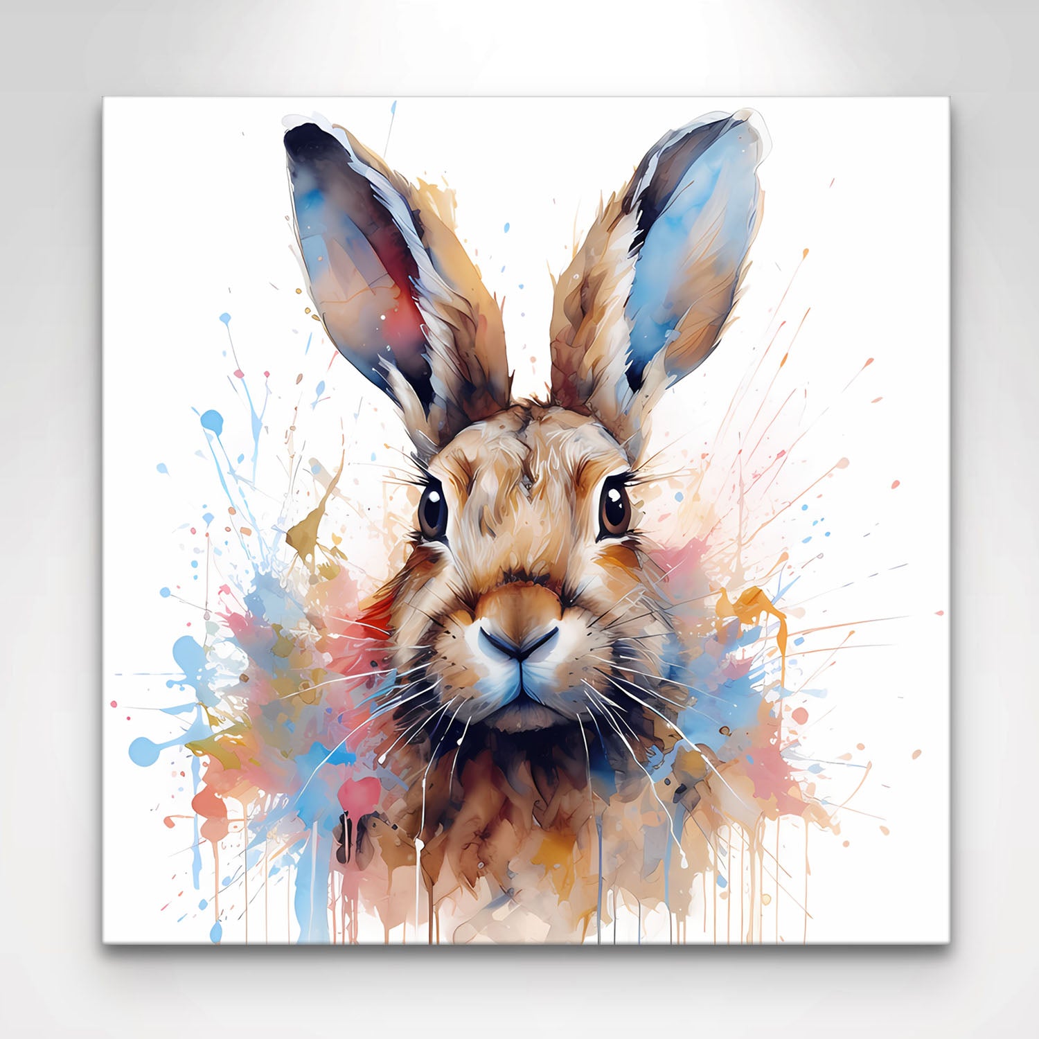 Wandbild Süßes Kaninchen | Tierbilder von Finer Spaces